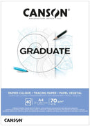 A4 Canson Graduate 70gsm Tracing Pad (40 Sheets)