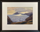 Winter Evening Above the Clouds, Cuillins, Isle of Skye - Original Painting by William Heaton Cooper R.I. (1903 - 1995)
