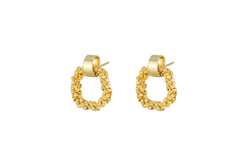 Gold Mula Earrings