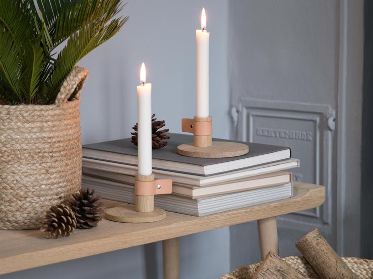 Bright Light: Nature Candle Holder