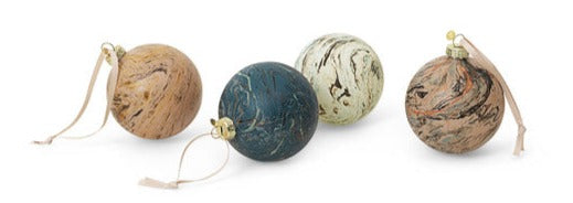 Ferm Living Marble Baubles (Set)