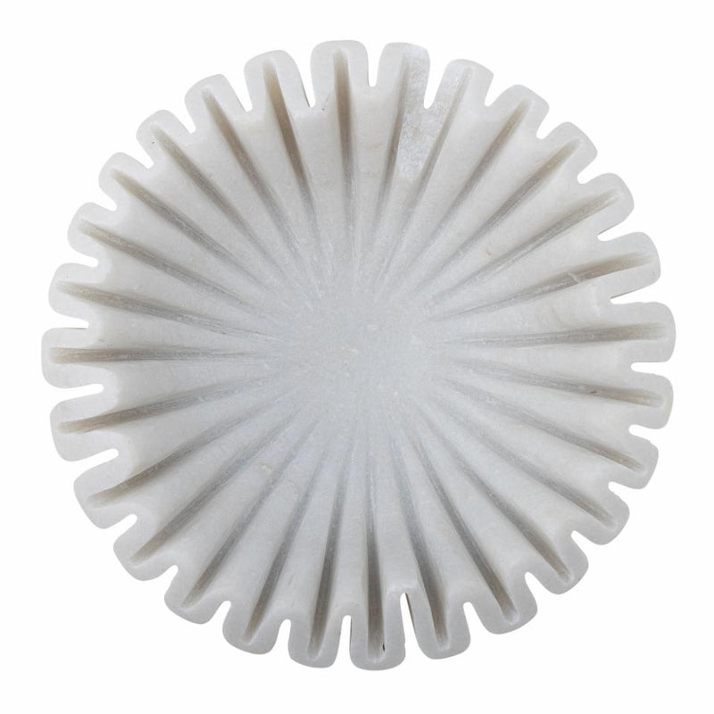 Harmonia Bowl, White, Marble ( Diameter 17.5cm x Height 6cm)