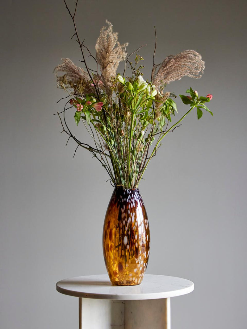 Daraz Brown Glass Vase