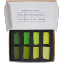 Unison Soft Pastel (Standard) half stick set Greens