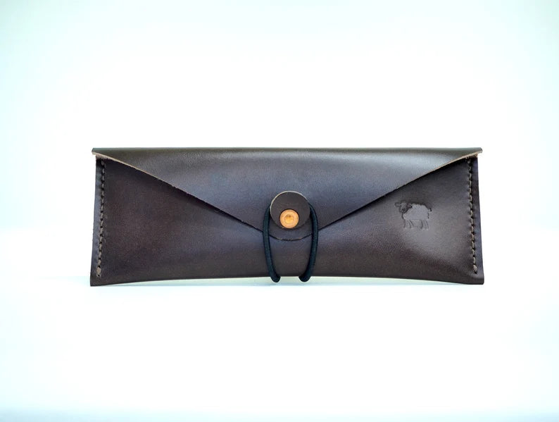 Black Sheep Leather Pencil Case