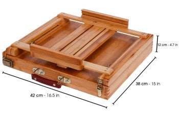 Pebeo Bamboo Table Box Easel