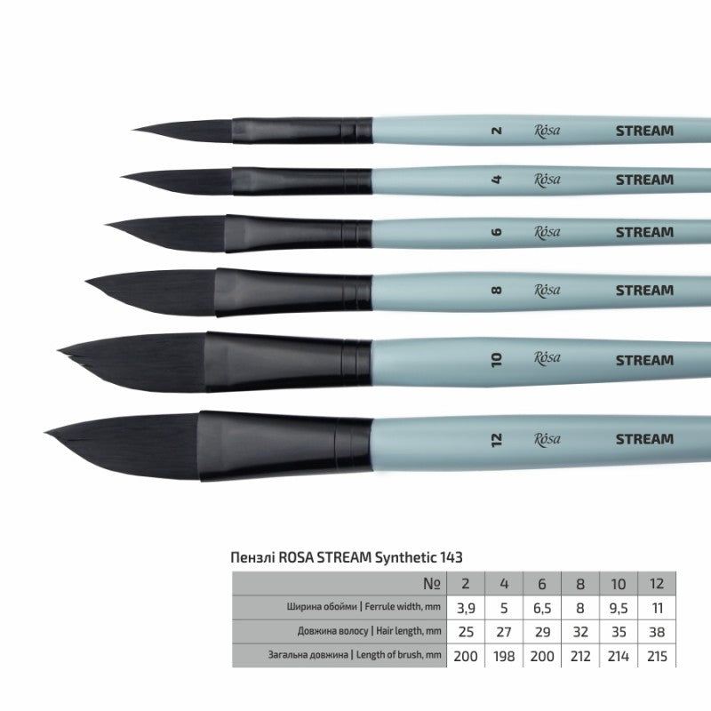Rosa Synthetic Sabre Flat Dagger 143