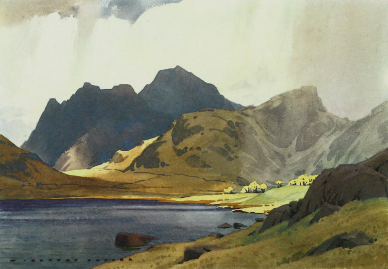 Blea Tarn, Langdale by William Heaton Cooper R.I. (1903 - 1995)