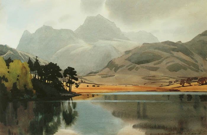 Blea Tarn by William Heaton Cooper R.I. (1903 - 1995)