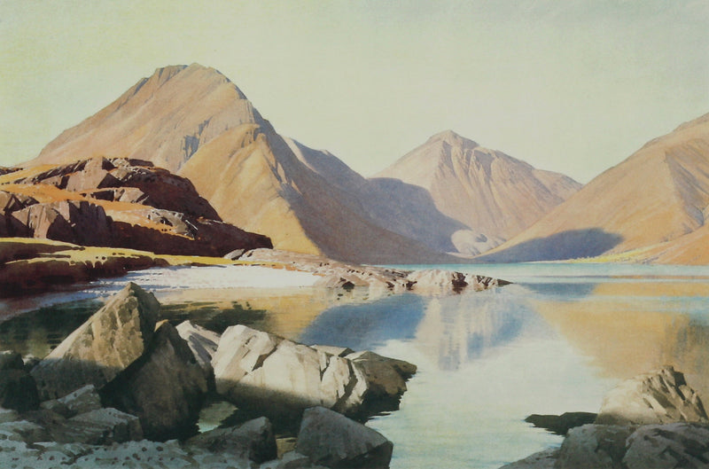 Clear Evening, Wastwater by William Heaton Cooper R.I. (1903 - 1995)