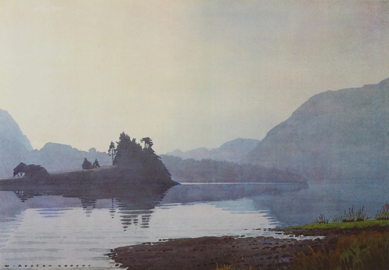 Early Morning Grasmere by William Heaton Cooper R.I. (1903 - 1995)