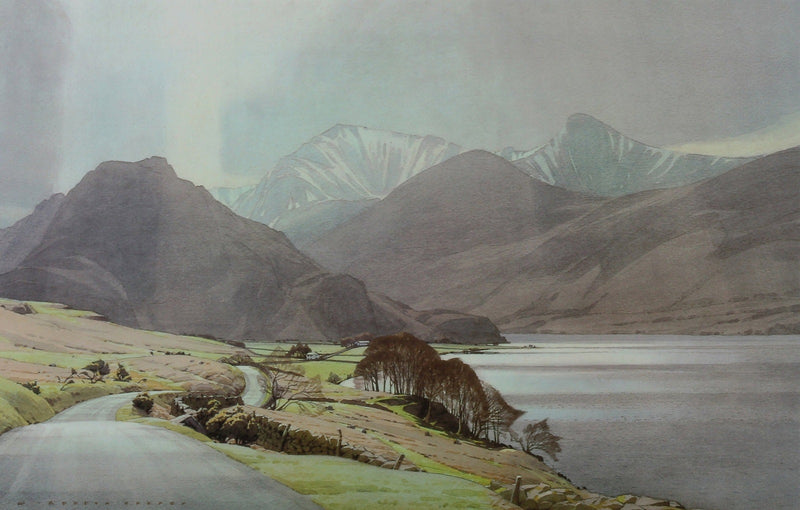 Early Spring, Crummock Water by William Heaton Cooper R.I. (1903 - 1995)