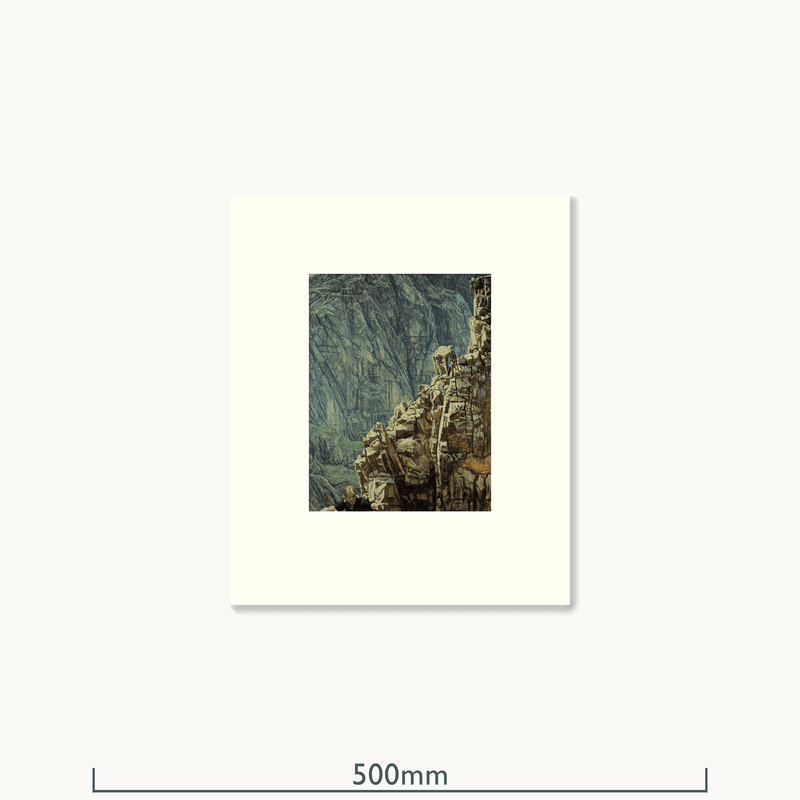 Scafell Crag, 2001 by Julian Cooper (b. 1947)