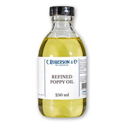 C Roberson & Co Refined Poppy Oil (60ml)