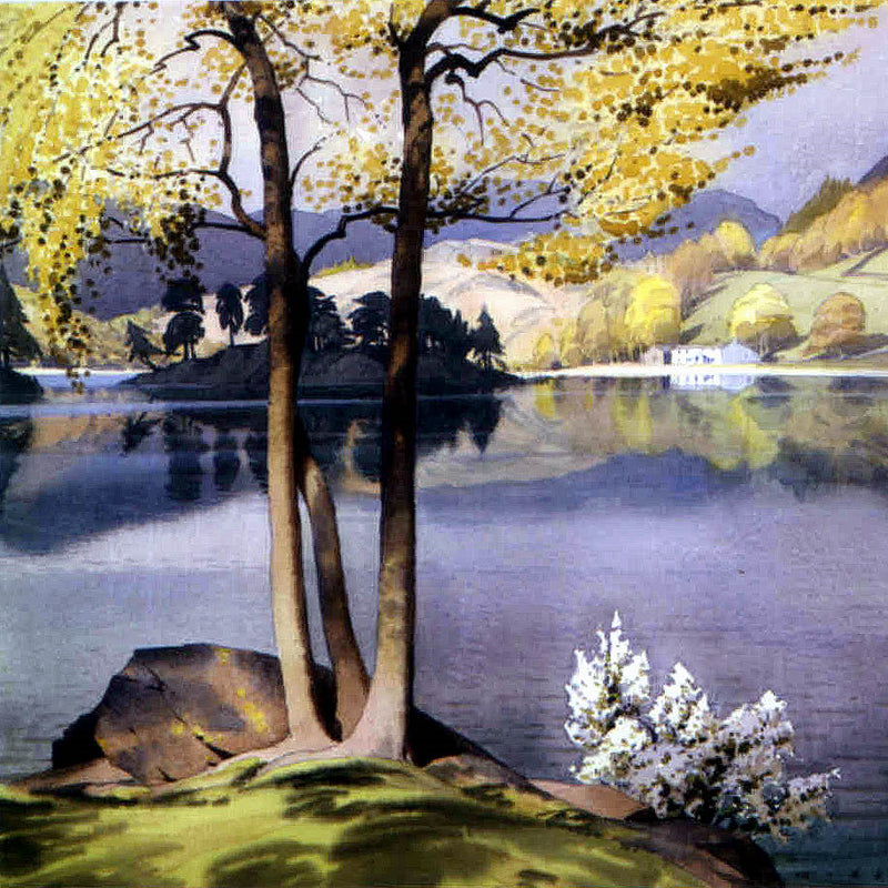 Rydal in Spring by William Heaton Cooper R.I. (1903 - 1995)