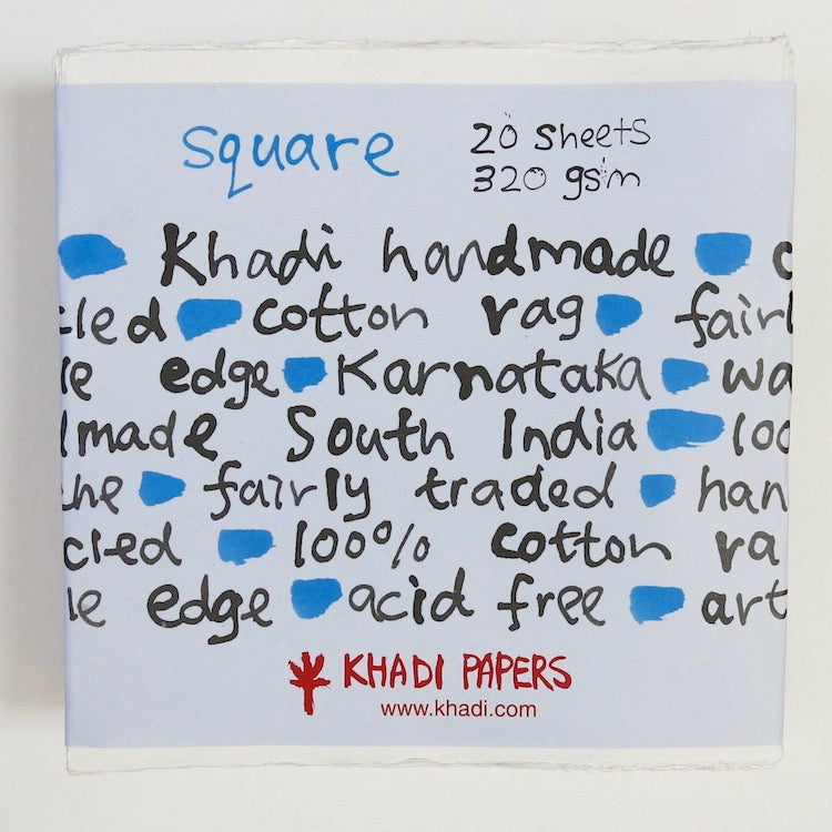 Khadi White Paper Pack Square