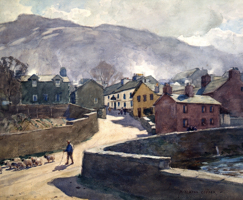Smithy Brow, Ambleside by Alfred Heaton Cooper (1863 - 1929)