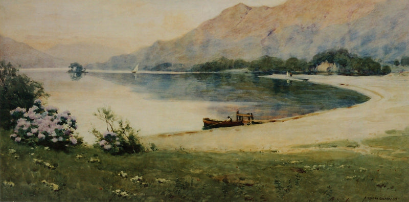 Ullswater, the Silver Strand by William Heaton Cooper R.I. (1903 - 1995)