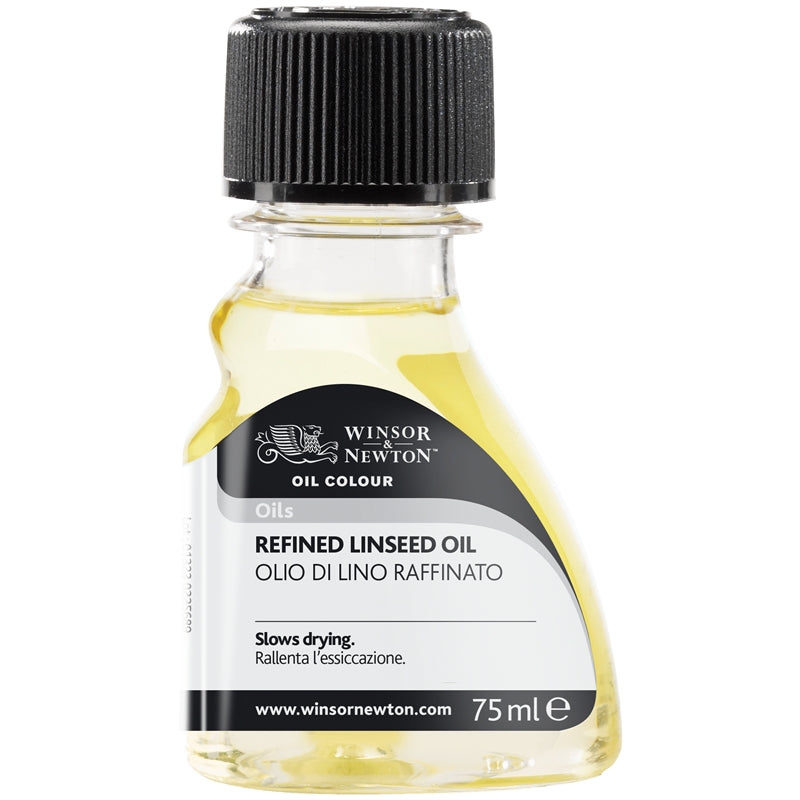 Winsor & Newton Refined Linseed Oil (75ml)