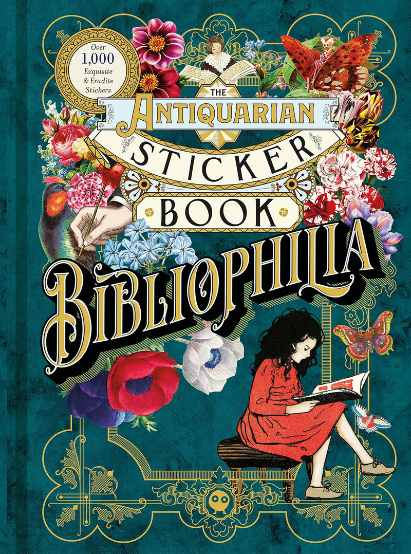Antiquarian Sticker Book Bibliophilia by Dot & Odd