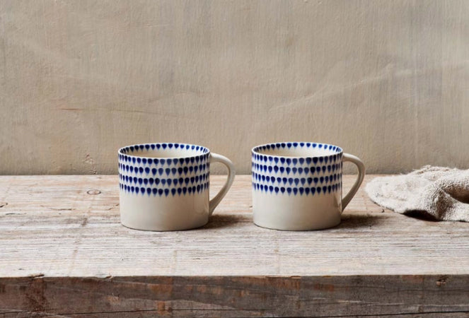 Indigo Drop Tableware