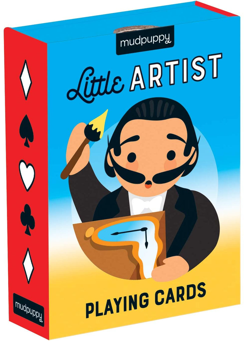 Little Artists Playing Cards
